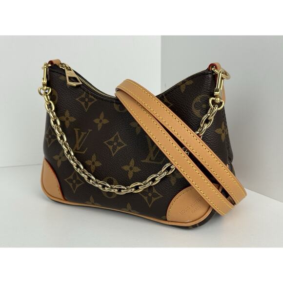 Louis Vuitton Nano Boulogne Shoulder Bag with Gold Hardware - Picture 1 of 16